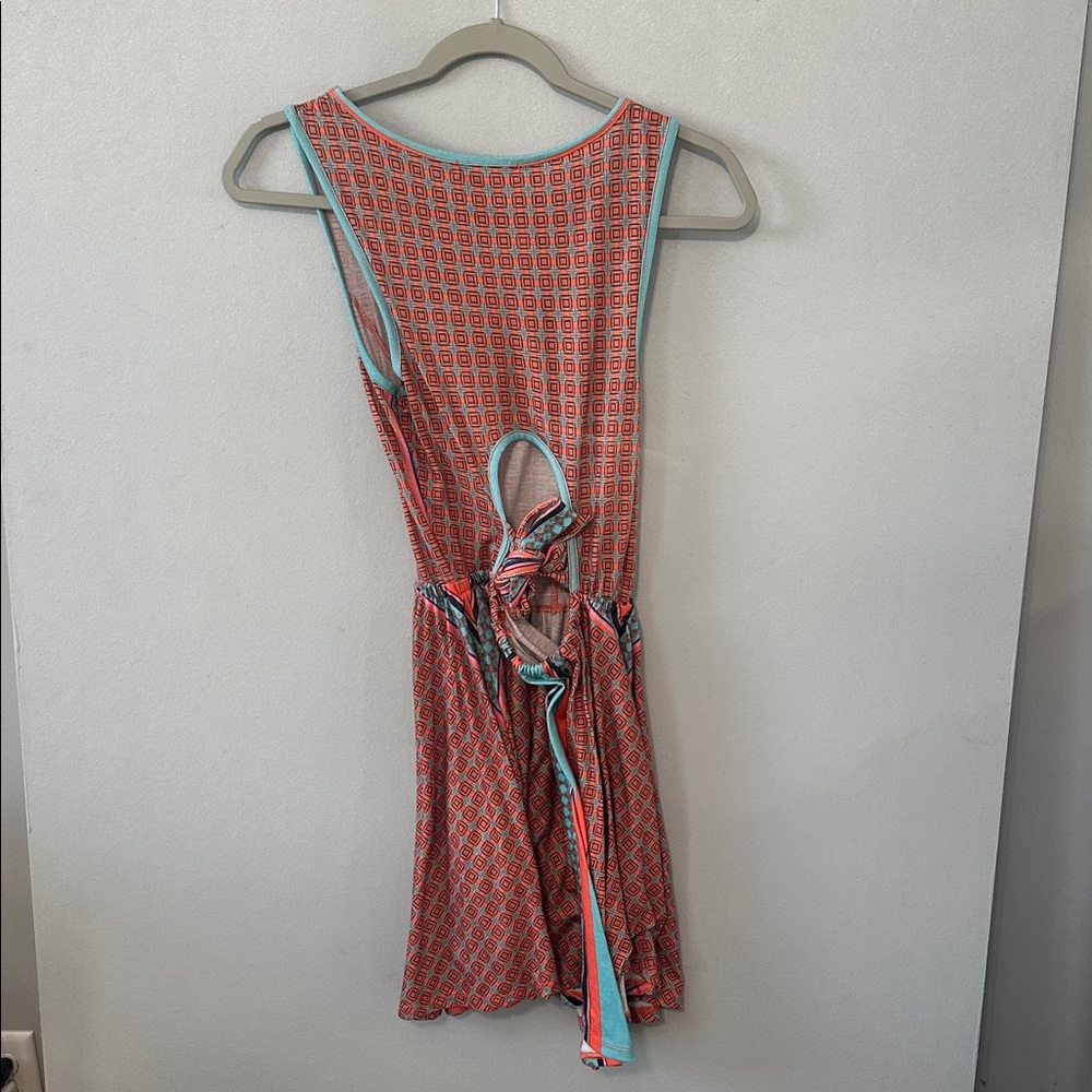 Love Fire Sleeveless Printed Dress - Picture 4 of 4